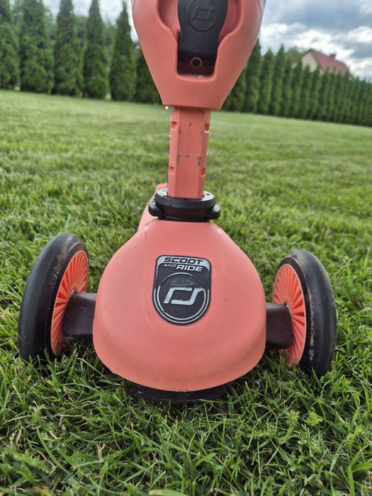 Hulajnoga scoot and ride 2w1 + kask