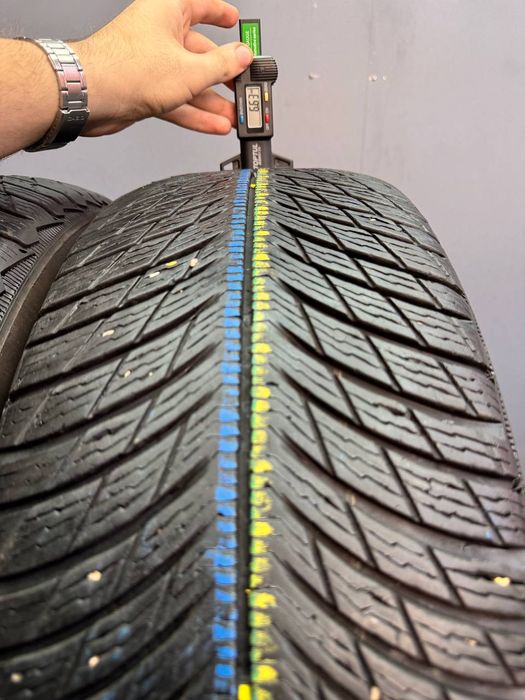 Шины БУ 225 65 R 17 Michelin pilot alpin 5 SUV Зима Комплект резина