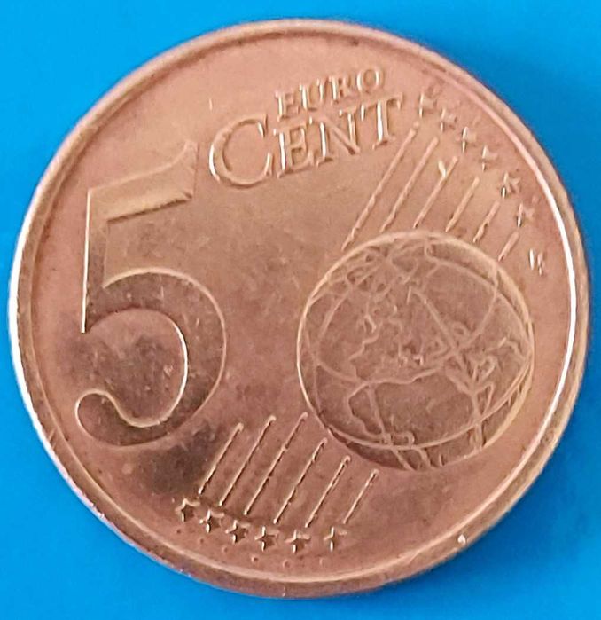 5 Cêntimos de 2015 da França
