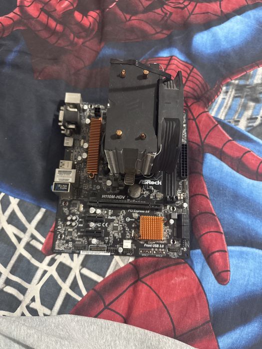 ASRock H110M-HDV i5-7500 16gb GTX1060セット ASRock H110M-HDV