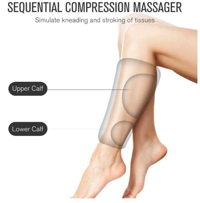 Masażer do nóg FIT KING z kompresją powietrza