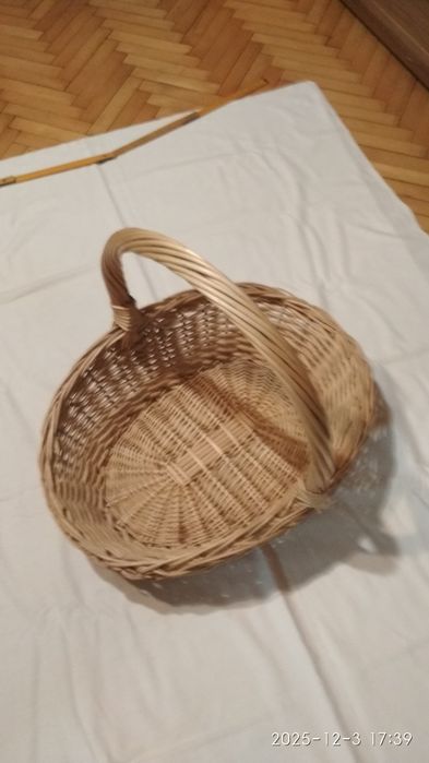 Kosz wiklinowy plecionka