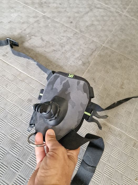 Dorsal para cão com suporte câmara GoPro