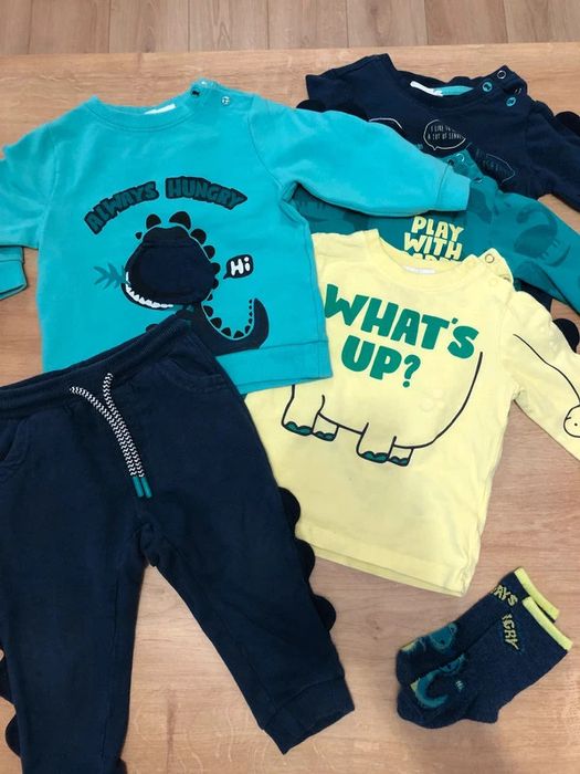 Bluza spodnie koszulki Coccodrillo 74