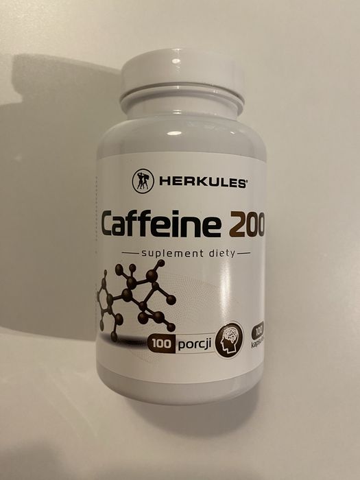 Kofeina w tabletkach 200 mg Herkules