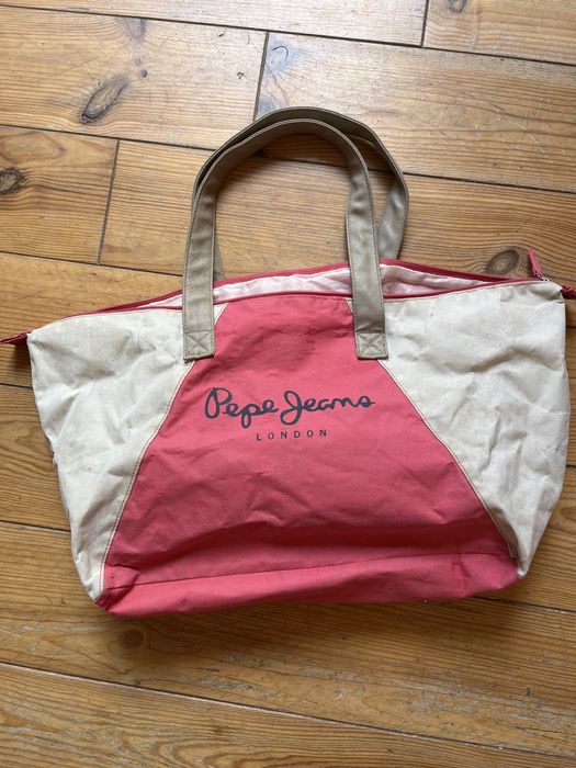 Sac pepe jean rose et boan cassé