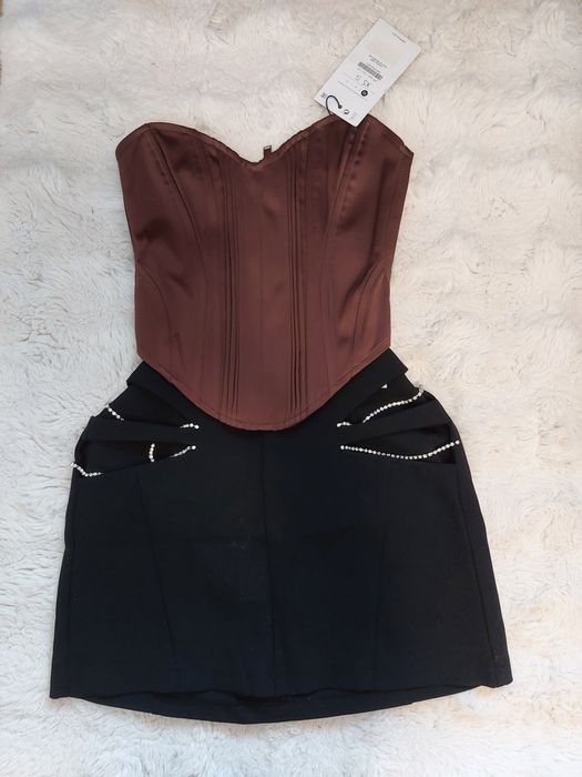 Gorset xs bershka nowy z metką