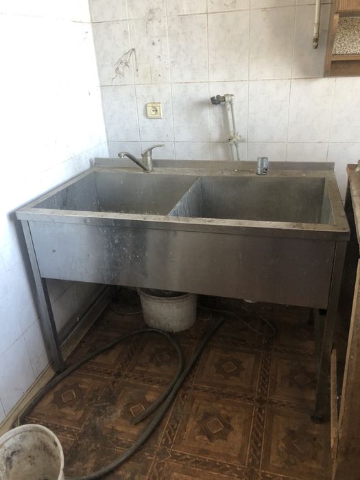 Мойка нержавейка двойная