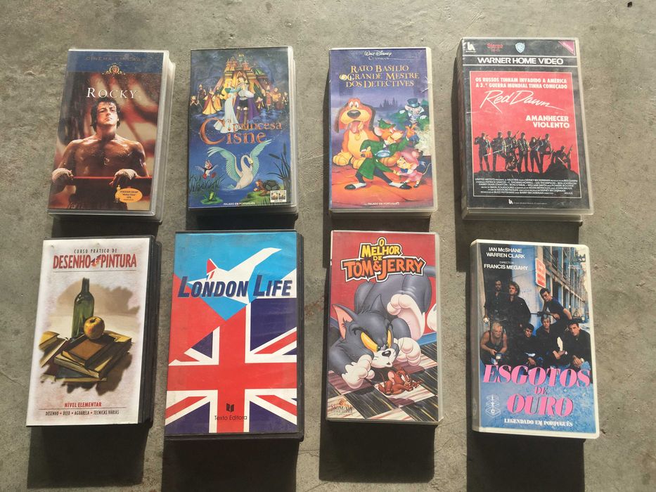 PACK Filmes VHS para coleção
