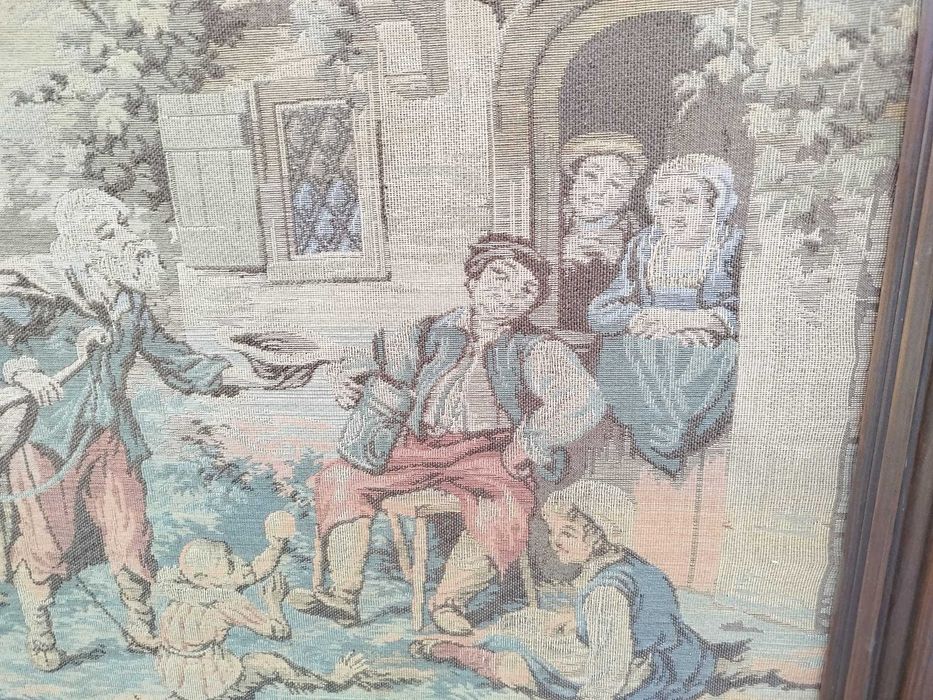 Piękny bardzo duży gobelin , wymiary 185x80 cm