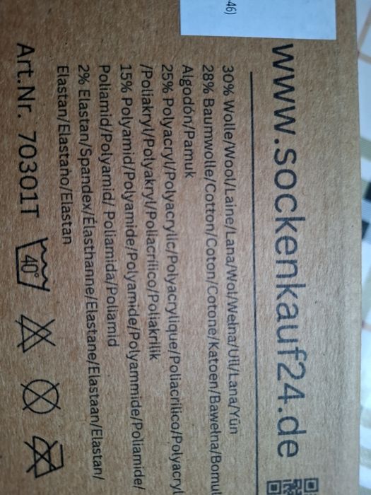 Wełniane ciepłe norweskie skarpety męskie na prezent 6 par r.43-46