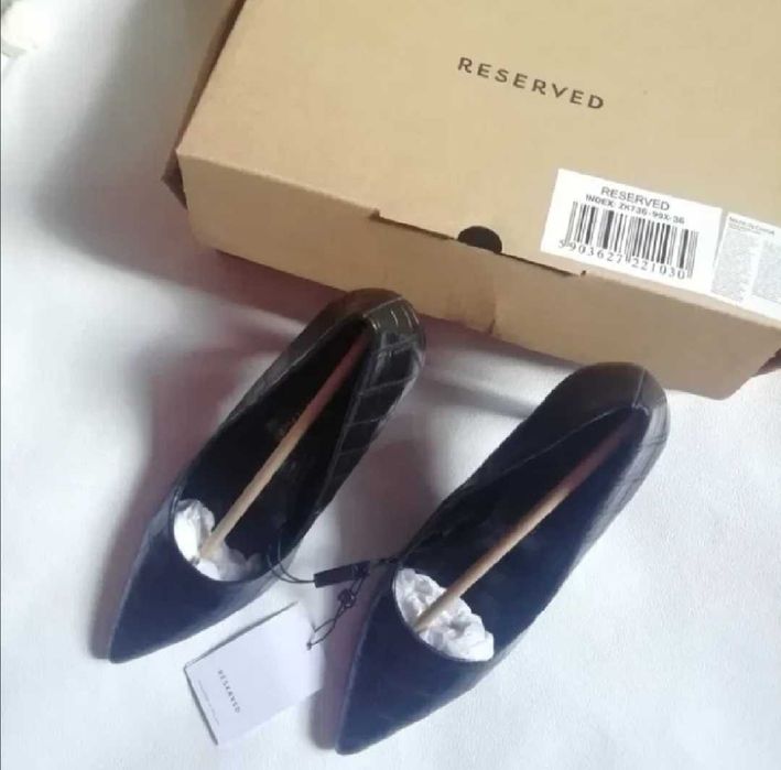 НОВІ туфлі, Reserved, р.36  (Польща)