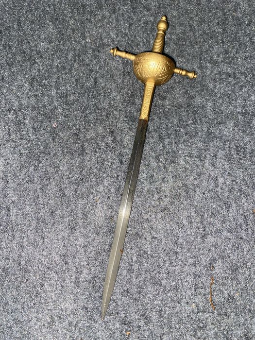 Abre cartas antigo (bronze)