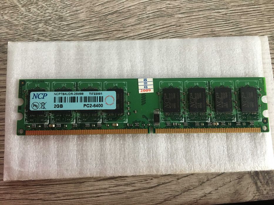 Оперативная память NCP DDR2-800 2048MB PC2-6400 (NCPT8AUDR-25M88)