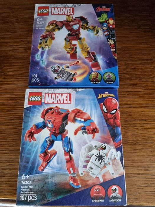 Lego marvel 76307 i 76308