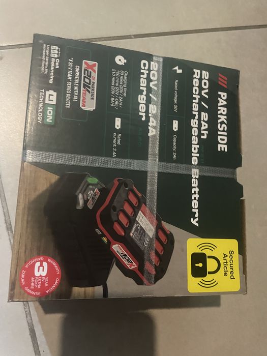 Акумулятори (батареї) та зарядні parkside 20-Li  2 та 4 Аг