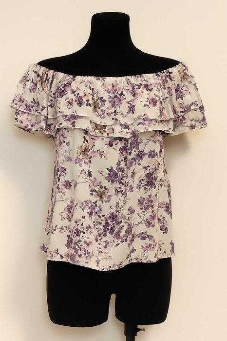 Nowa bluzka w kwiaty z metką rozmiar M halenka bluza bluse