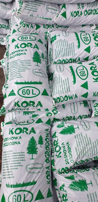 Kora sosnowa dowoz gratis juz od 30 szt
