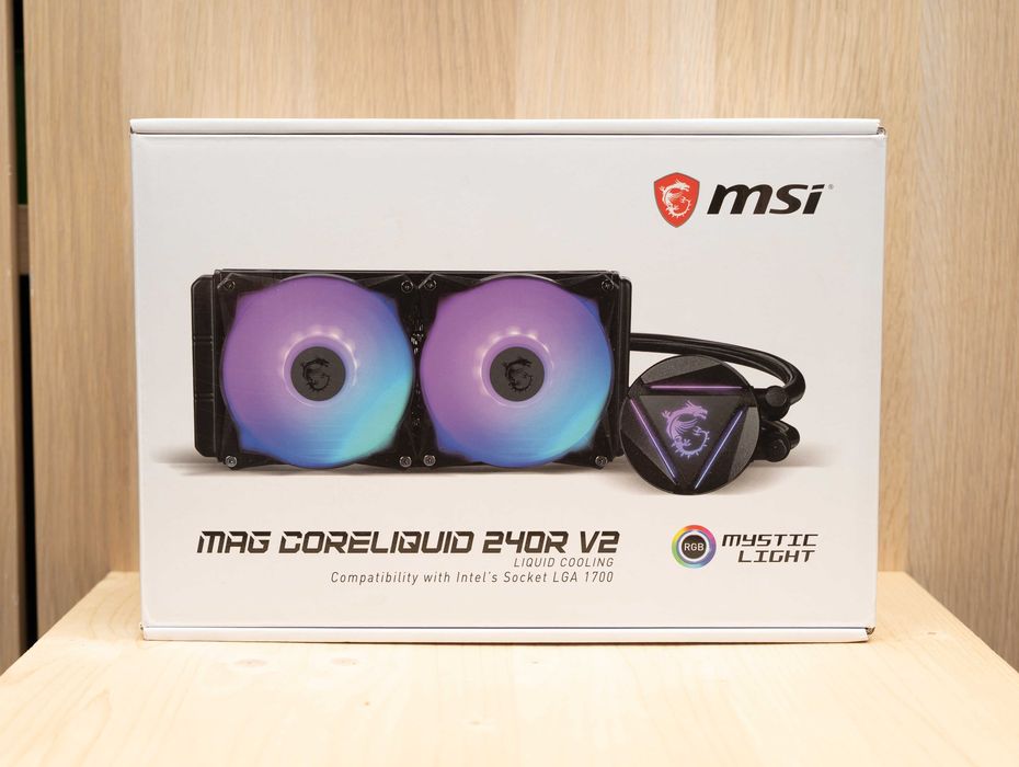 Chłodzenie wodne MSI MAG CORELIQUID 240R V2 komplet AMD Intel