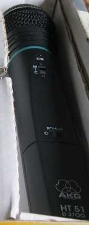 Mikrofon AKG WMS51 Mikrofon+Odbiornik+mikroport+ zasilacz Komplet