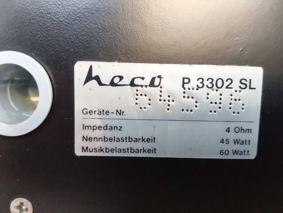 Kolumny Heco P 3302 SL