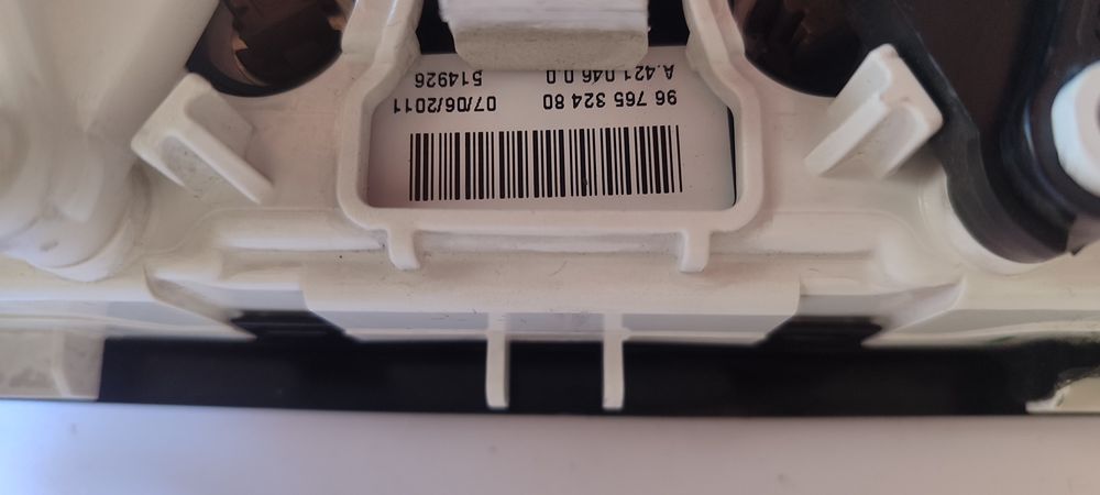 Painel de controlo Peugeot/citroen