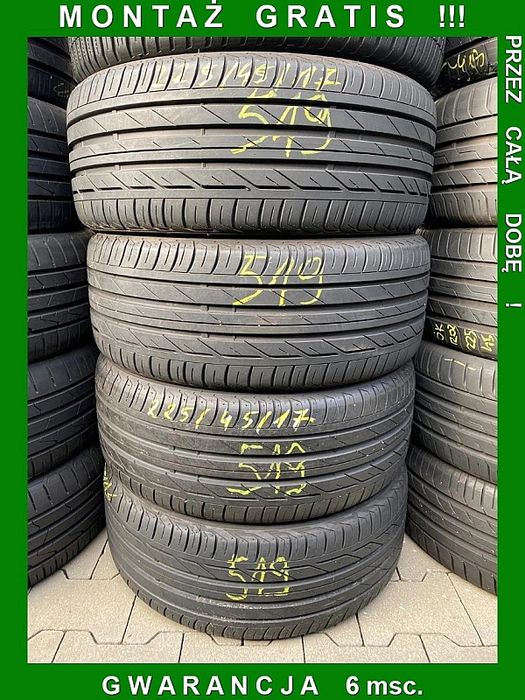 225/45/17 Bridgestone Turanz T001_7,2mm_4szt_(519)