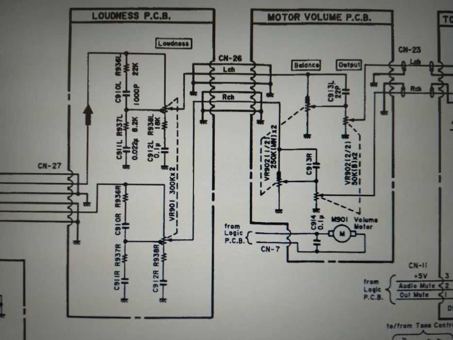 ALPS Потенціометри для схеми регулювання гучності та балансу