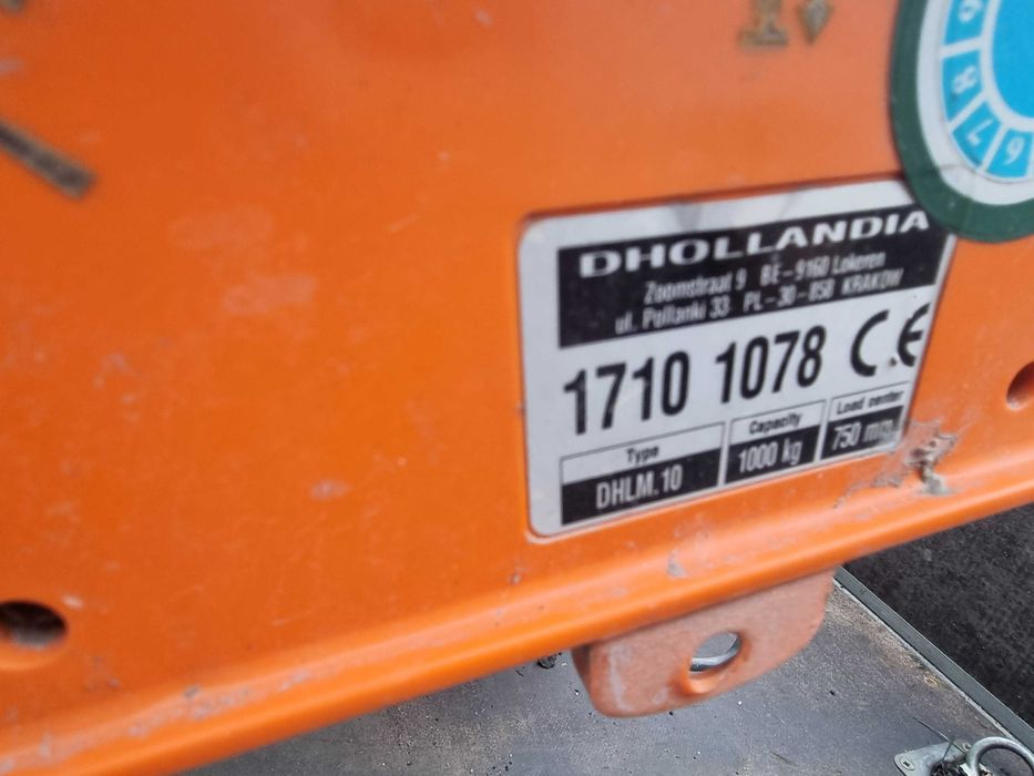 Winda Dhollandia 1000 kg do Iveco Daily z montazem.