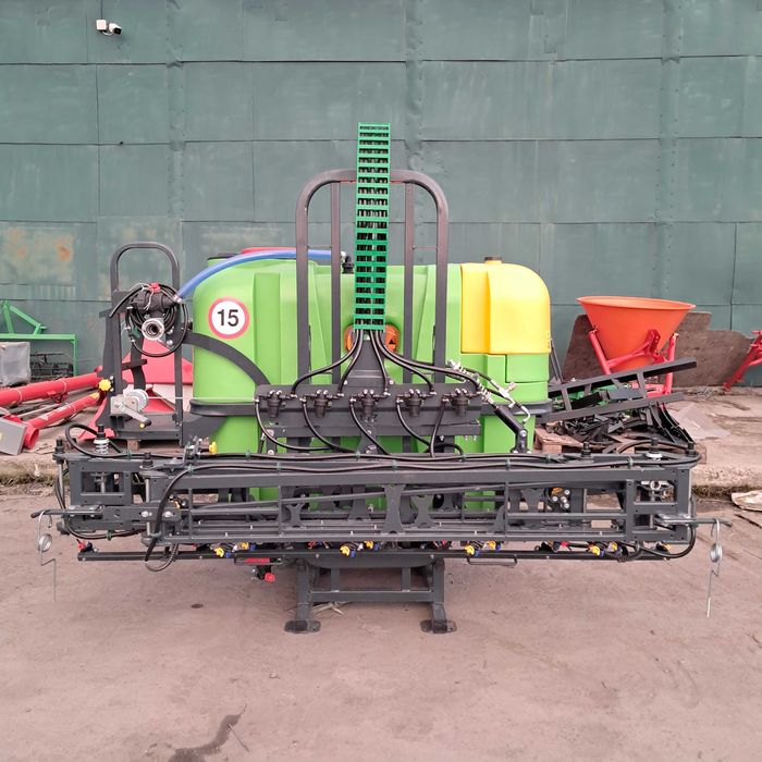 Обприскувач навісний Tolmet 800л 15м оприскувач опрыскиватель навесной