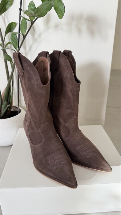 Чоботи замшеві kachorovska ателье,