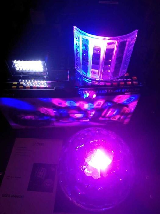 KIT Iluminação Discoteca NOVO por estrear, faço envio