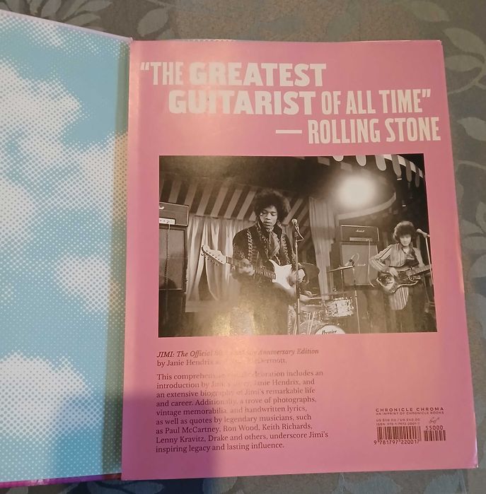 Livro Jimi Sobre o Músico Jimi Hendrix