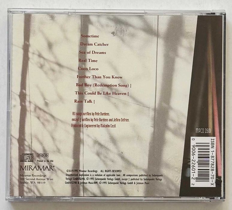 CD_Peter Bardens, Further Than You Know. Muito estimado, como novo.