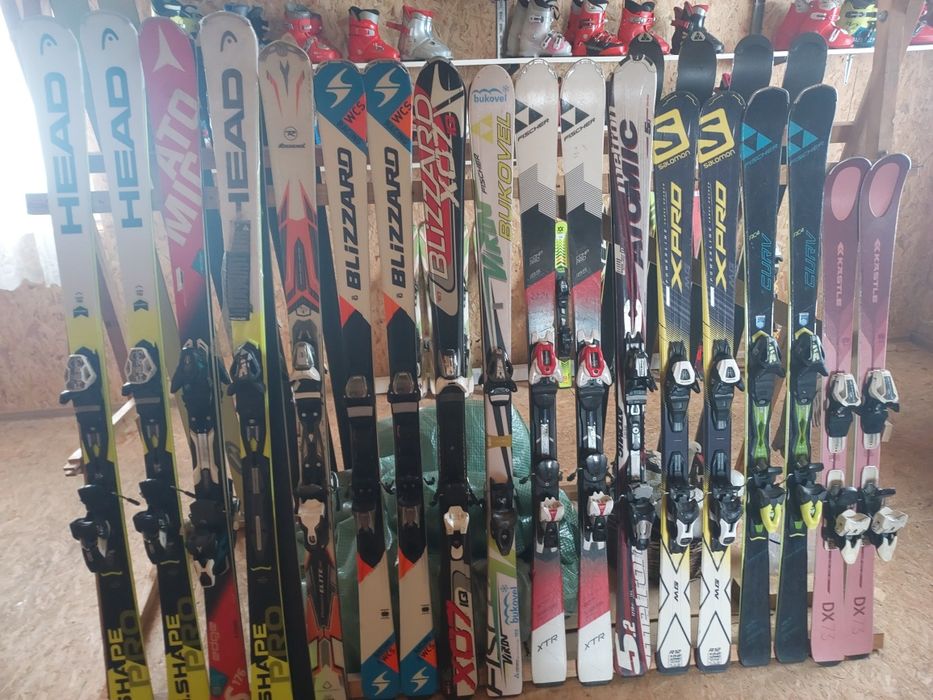 Нові гірські лижи Head.