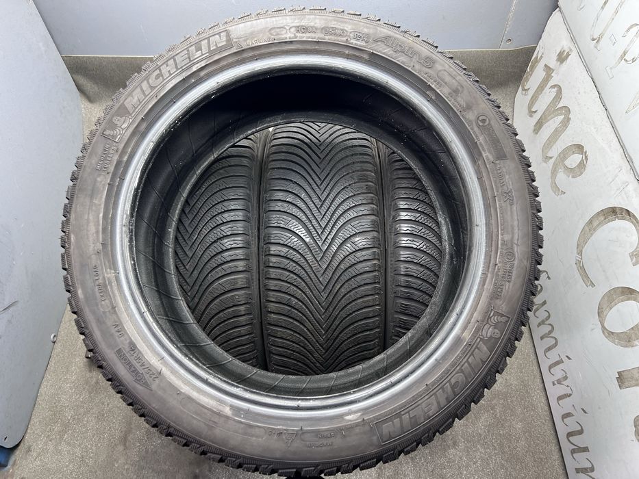 Шини ~ 7мм зима 225 45 R17 Michelin Alpin 5 резина зимові