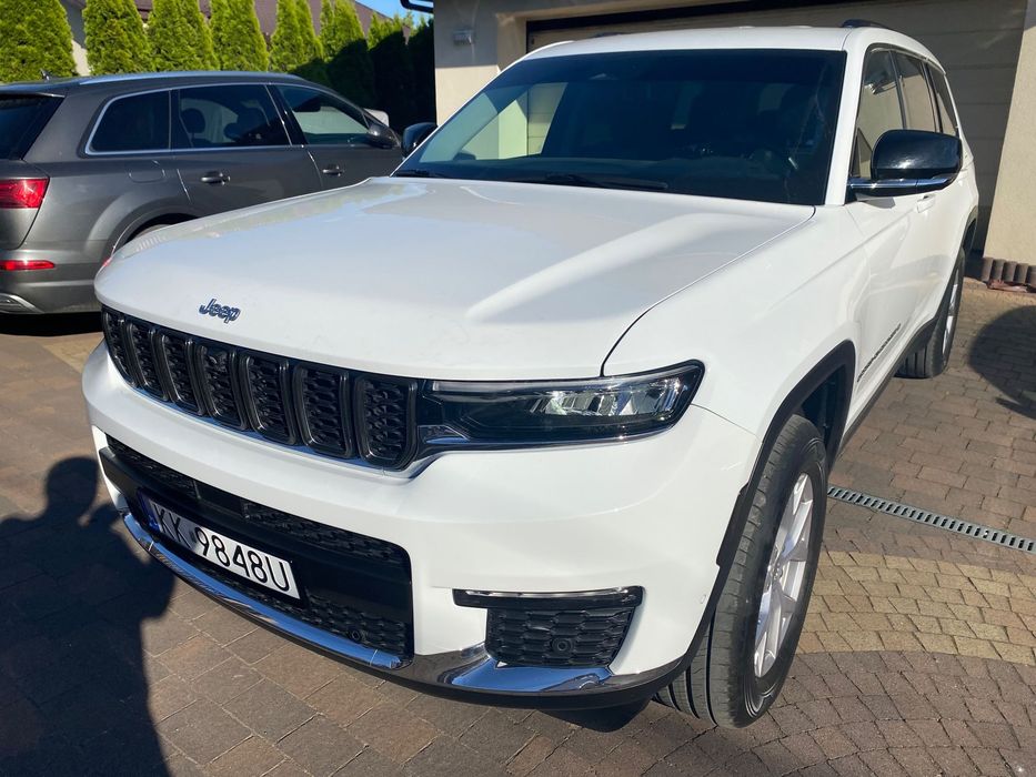 Jeep Grand Cherokee FV23% Bezwypadkowy, Dodatkowe monitory, kamera 360, czujniki przód itd
