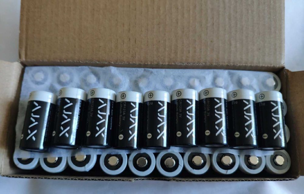 Продам! Ajax CR-123А 3V батарейка Оригинал !