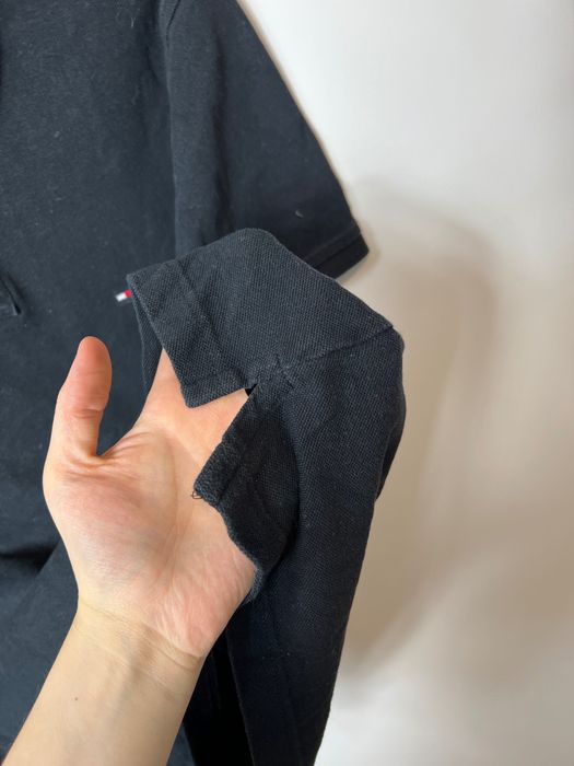Polo Koszulka Tommy Hilfiger czarna