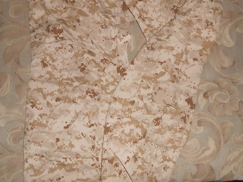 Тактичні вогнестійкі штани USMC Frog Defender Marpat Desert армії США