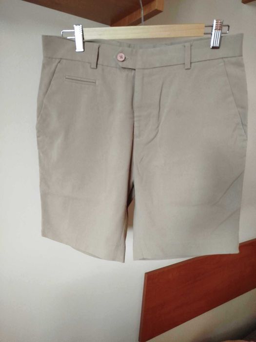 eleganckie, męskie, krótkie spodenki