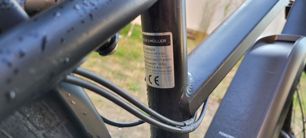 Rower elektryczny Riese Muller Charger 140 kg obciążenia
