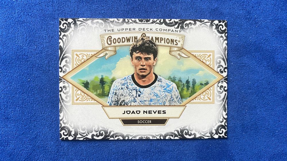 Carta João Neves Paralela Upper Deck – Goodwin Champions Portugal