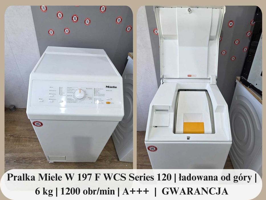 Pralka Miele | ładowana od góry | 6 kg | 1200 obr/min | A+++ | Watercontrol-System  | GWARANCJA