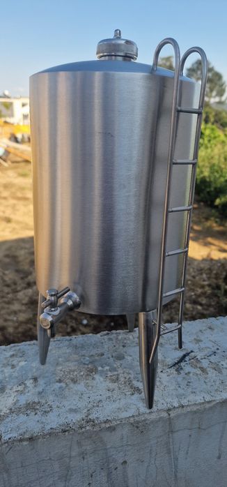 Cubas inox polido 5 litros artesanais