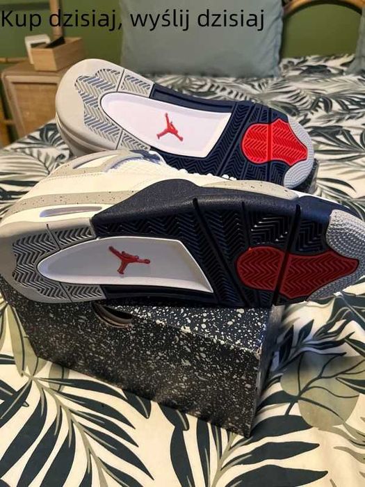 AutentycznyButydokoszykówkiJORDAN4RetroMidnightNavynoweunisex:45