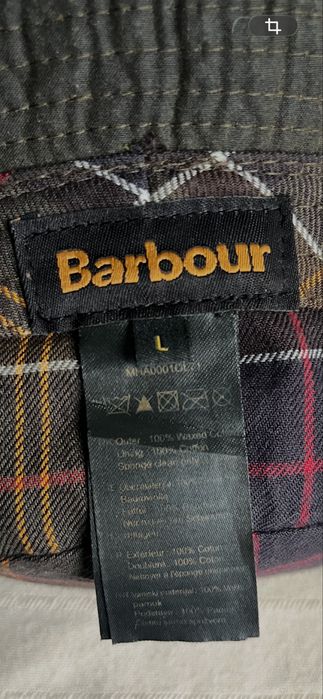 Barbour Wax Hat  панама / капелюх