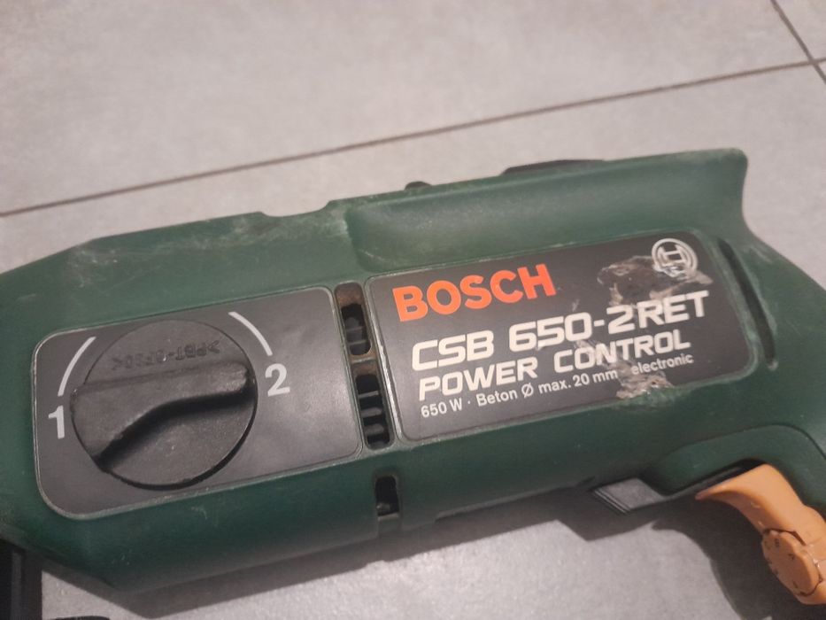 Wiertarka udarowa Bosch CSB-650 2 RET 650W Made in Switzerland