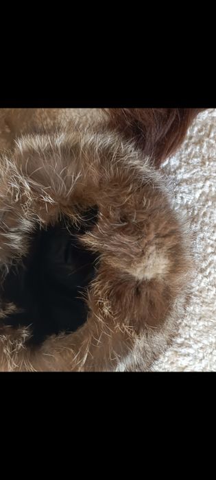 Czapka futro naturalne z jednota