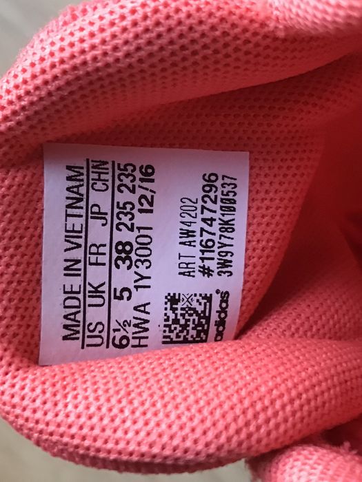 Кросівки НОВІ Унісекс Бігові спорт Легкі 38р24см Adidas CloudFoam Orig